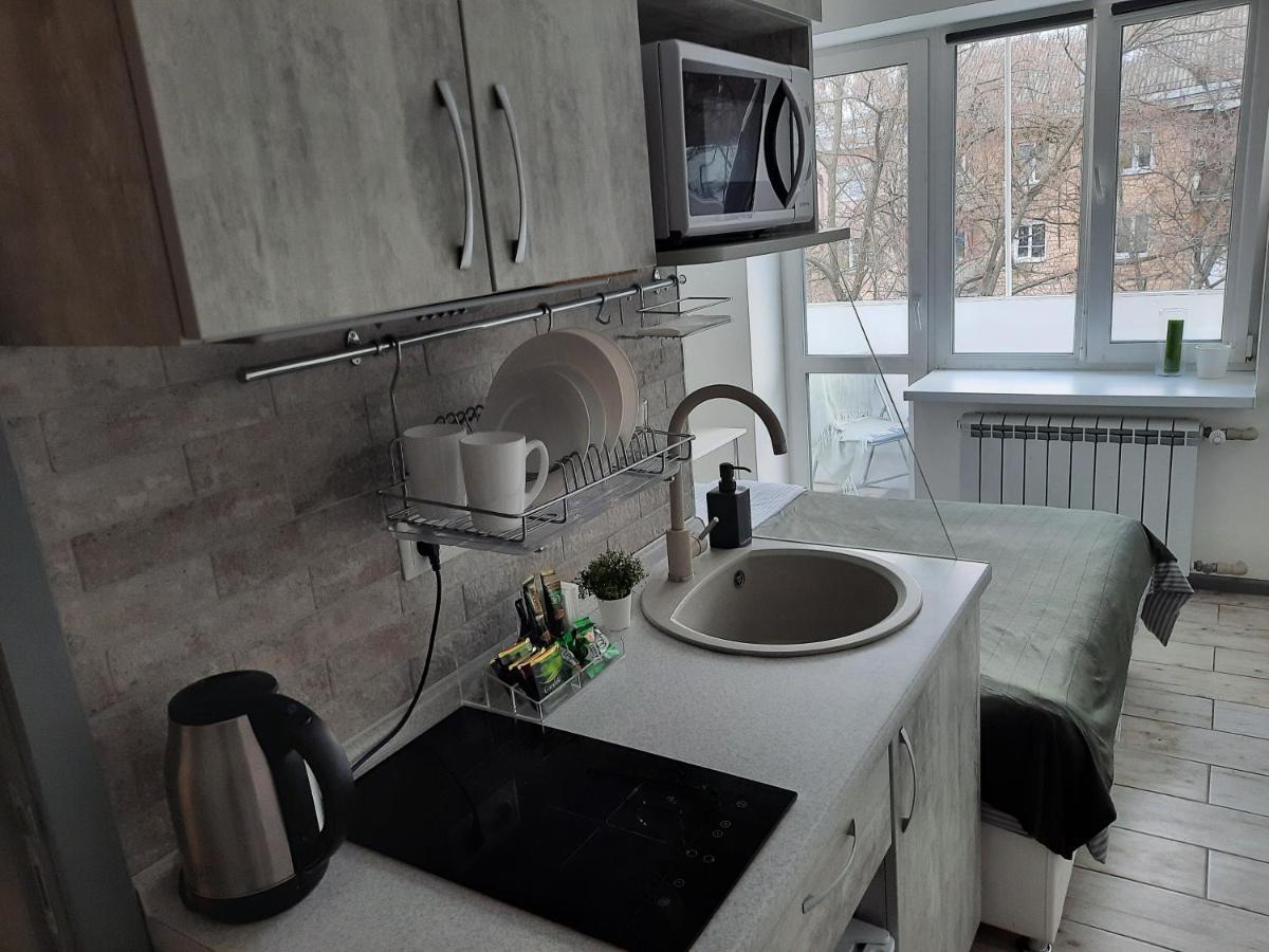 Посуточно Мини-Студия Метро Дорогожичи Киев Luaran gambar